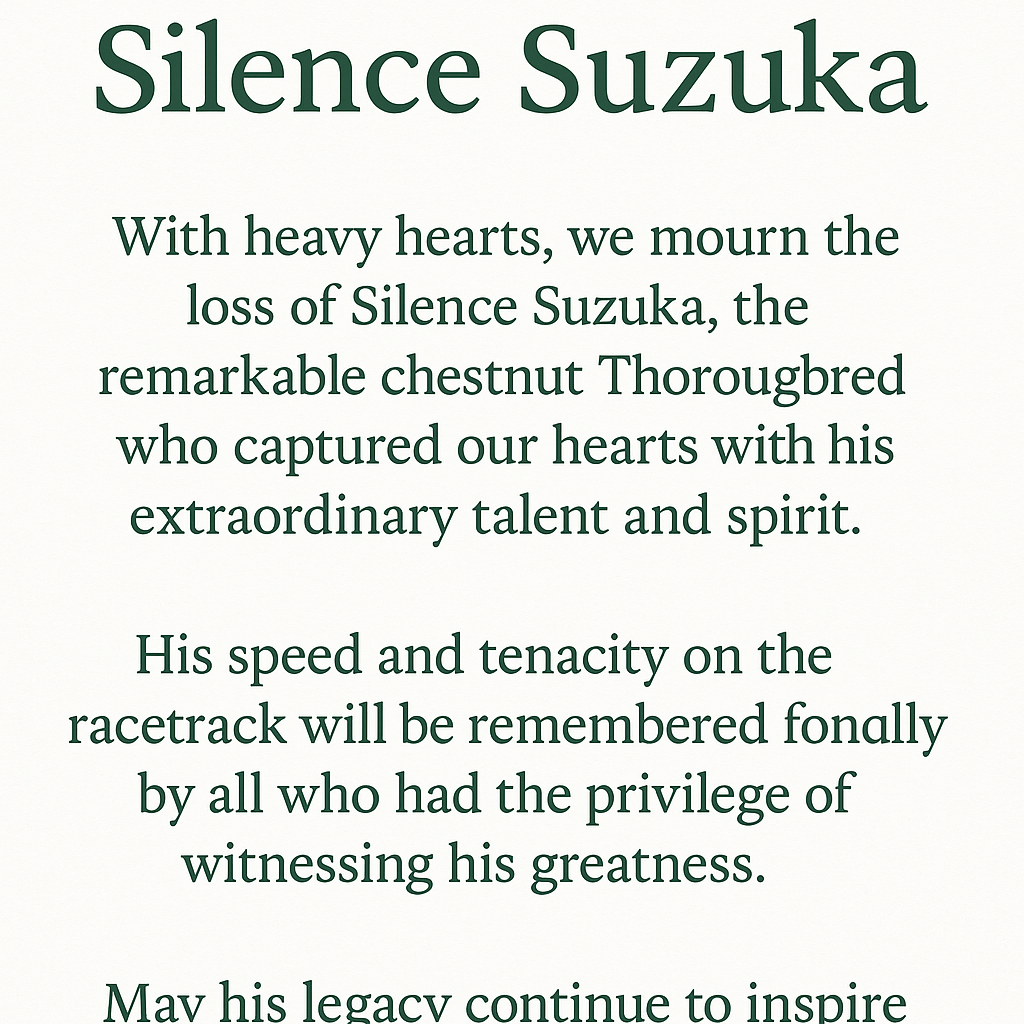 Live Results Silence Suzuka